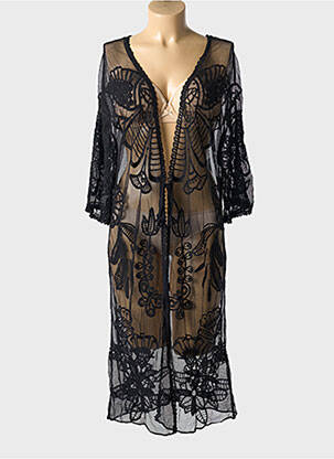 Paréo noir DO EVERYTHING IN LOVE pour femme