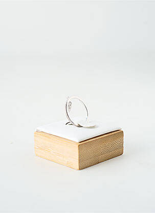 Bague ornement oxyde de zirconium argent TATA GISELE femme