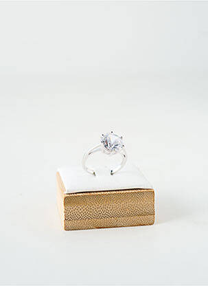 Bague ornement oxyde de zirconium argent TATA GISELE femme