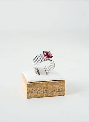 Bague ornement oxyde de zirconium argent TATA GISELE femme