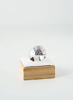 Bague ornement oxyde de zirconium argent TATA GISELE femme