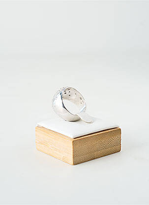 Bague ornement oxyde de zirconium argent TATA GISELE femme