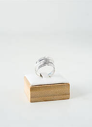 Bague matériaux argent argent TATA GISELE femme