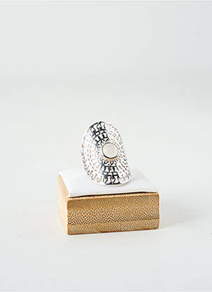 Bague ornement pierre argent TATA GISELE femme