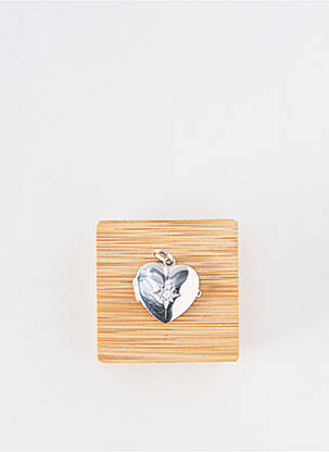 Pendentif ornement oxyde de zirconium argent TATA GISELE femme