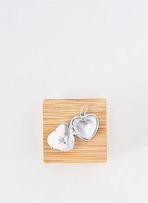 Pendentif ornement oxyde de zirconium argent TATA GISELE femme