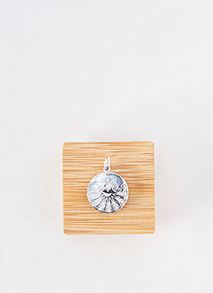 Pendentif ornement oxyde de zirconium argent TATA GISELE femme