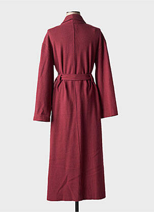 Veste casual coupe droite rouge NIU femme