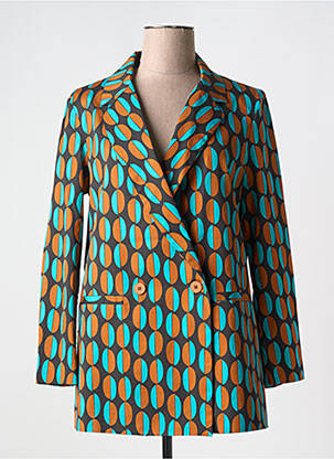 Blazer poches bleu NIU femme