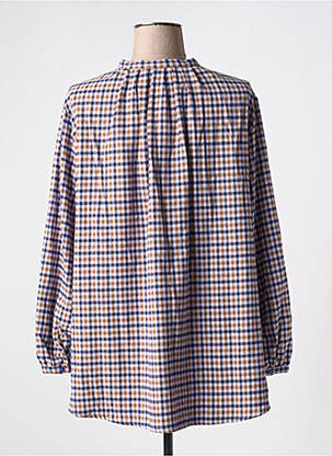Blouse imprimé fantaisie manches longues violet NIU femme