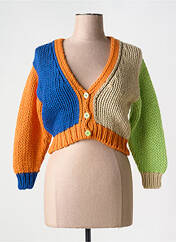 Gilet manches longues beige NIU pour femme seconde vue