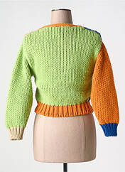 Gilet manches longues beige NIU pour femme seconde vue