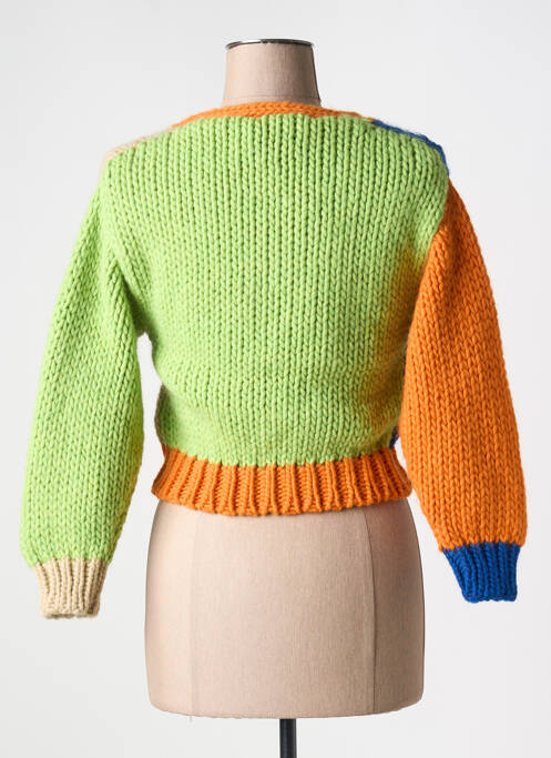 Gilet manches longues beige NIU pour femme