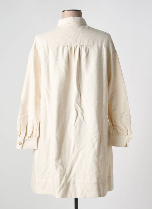 Robe courte beige TINSELS pour femme