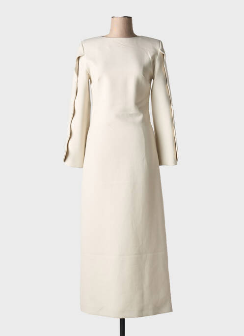 Robe longue beige BY MALENE BIRGER pour femme