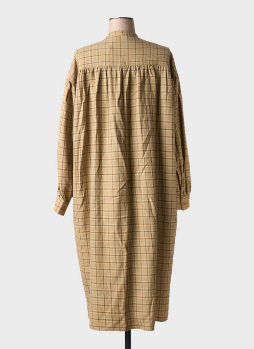 Robe longue beige LAURENCE pour femme