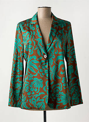 Blazer coupe cintrée vert MALIPARMI femme