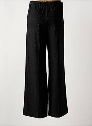 Pantalon droit taille élastique taille normale noir ATTIC AND BARN femme