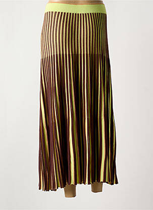 Jupe longue coupe droite vert SITA MURT femme