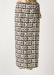 Jupe longue marron TINSELS pour femme seconde vue