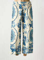 Pantalon large bleu SEMICOUTURE pour femme seconde vue