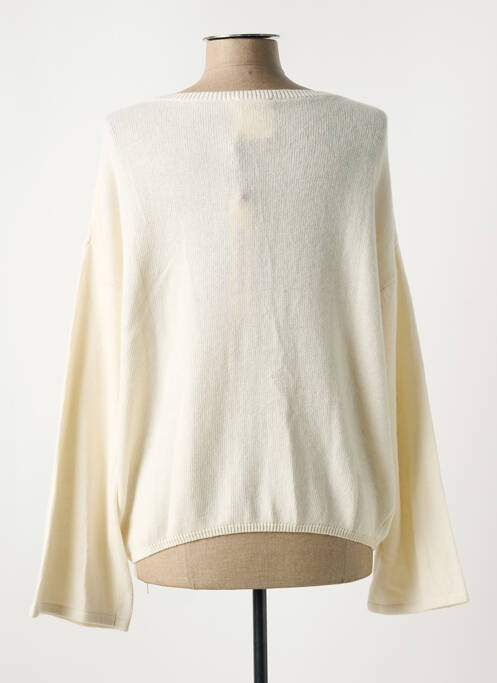 Pull col rond manches longues beige SEMICOUTURE femme
