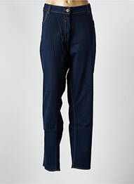 Jeans coupe droite stretch taille normale bleu JEAN MARC PHILIPPE homme