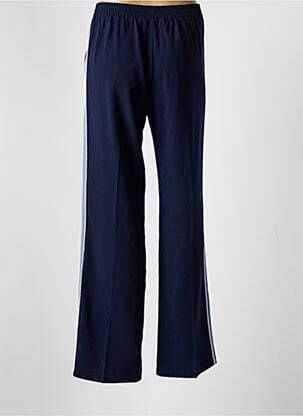 Pantalon droit taille élastique taille normale bleu GRACE & MILA femme