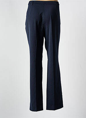 Pantalon droit stretch taille normale bleu SYM femme