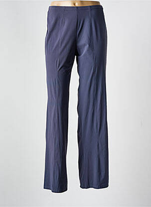 Pantalon droit stretch taille normale bleu CHRISTIAN MARRY femme