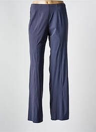Pantalon droit stretch taille normale bleu CHRISTIAN MARRY femme