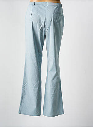 Pantalon droit stretch taille normale bleu CHRISTIAN MARRY femme