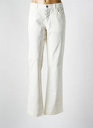 Jeans coupe droite stretch taille normale blanc LA MARTINA homme