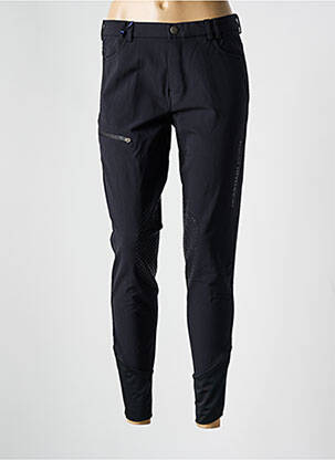Pantalon slim tissage popeline taille normale noir MOUNTAIN HORSE femme