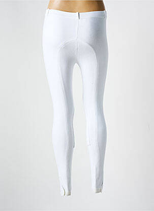 Pantalon slim stretch taille normale blanc EQUESTRO homme