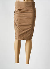 Jupe mi-longue marron GUNEX pour femme seconde vue