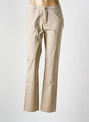 Pantalon droit beige I.QUING pour femme