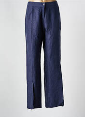 Pantalon droit bleu JEAN GABRIEL pour femme seconde vue