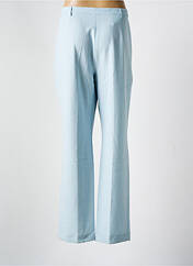 Pantalon droit bleu SYM pour femme seconde vue