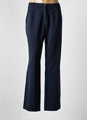Pantalon droit bleu SYM pour femme seconde vue