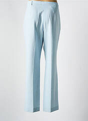 Pantalon droit bleu SYM pour femme seconde vue