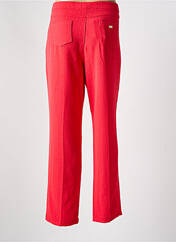 Pantalon droit rouge ALAIN MURATI pour femme seconde vue