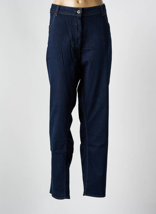 Jeans coupe droite bleu JEAN MARC PHILIPPE pour homme