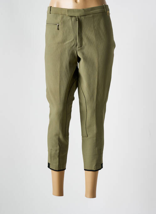 Pantalon 7/8 vert FEELING pour femme