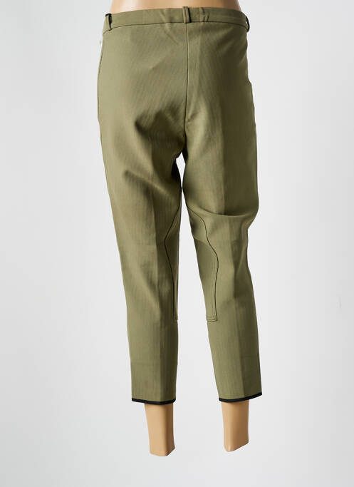 Pantalon 7/8 vert FEELING pour femme