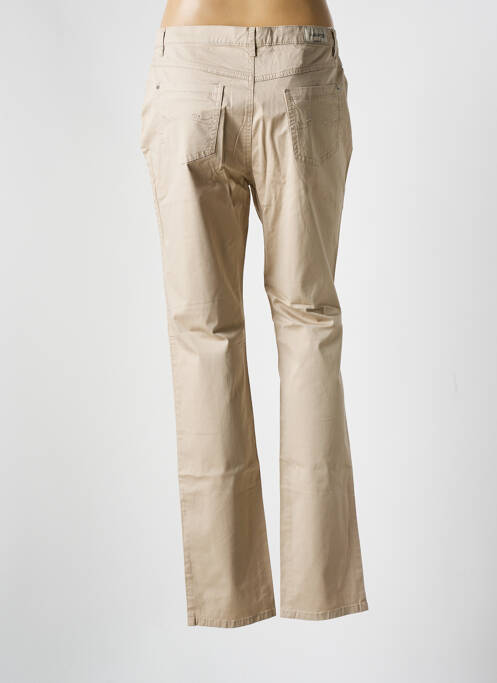 Pantalon droit beige I.QUING pour femme