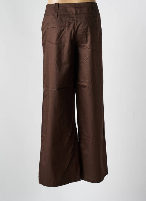 Pantalon large marron CARACTERE pour femme