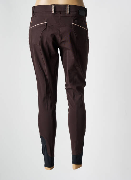 Pantalon slim marron BR pour femme