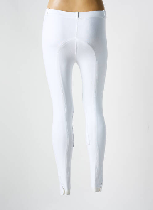 Pantalon slim blanc EQUESTRO pour homme