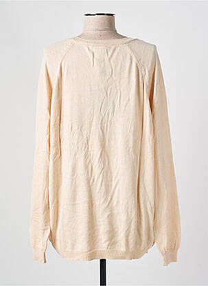 Pull coupe droite manches longues beige VILA femme